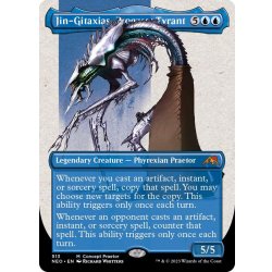 画像1: (FOIL)(フルアート)(513)発展の暴君、ジン＝ギタクシアス/Jin-Gitaxias, Progress Tyrant《日本語》【NEO】