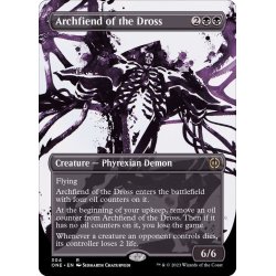 画像1: [EX+](FOIL)(ショーケース枠)ドロスの魔神/Archfiend of the Dross《英語》【ONE】
