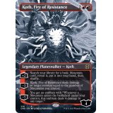 (フルアート)レジスタンスの火、コス/Koth, Fire of Resistance《英語》【ONE】