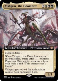 (FOIL)(フルアート)破滅の巣、ヴィシュグラズ/Vishgraz, the Doomhive《英語》【ONC】