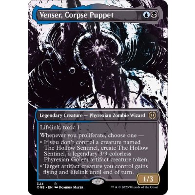 (ショーケース枠)死体傀儡、ヴェンセール/Venser, Corpse Puppet《英語》【ONE】
