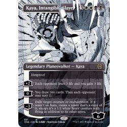 画像1: (FOIL)(フルアート)無形の処刑者、ケイヤ/Kaya, Intangible Slayer《英語》【ONE】