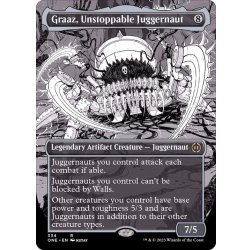 画像1: (FOIL)(フルアート)止められぬ巨大戦車、グラーツ/Graaz, Unstoppable Juggernaut《英語》【ONE】