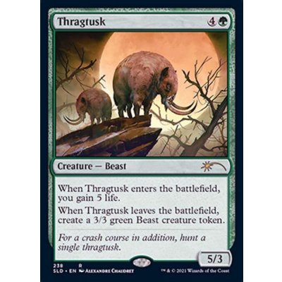 [EX+](FOIL)スラーグ牙/Thragtusk《英語》【SLD】