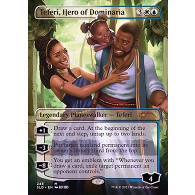 (FOIL)ドミナリアの英雄、テフェリー/Teferi, Hero of Dominaria《英語》【SLD】