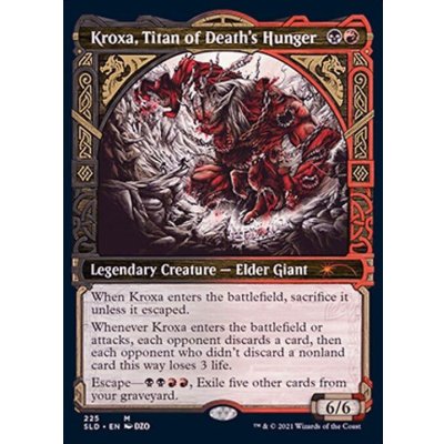 死の飢えのタイタン、クロクサ/Kroxa, Titan of Death's Hunger《英語》【SLD】