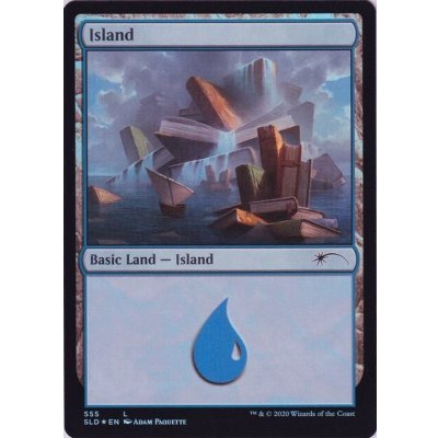 (FOIL)(555)島/Island《英語》【SLD】