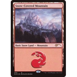 画像1: (FOIL)(004)冠雪の山/Snow-Covered Mountain《英語》【SLD】