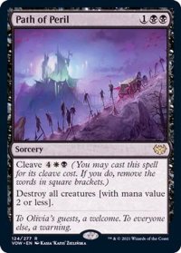 [EX](FOIL)危難の道/Path of Peril《英語》【VOW】