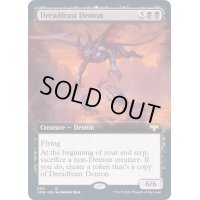 [EX+](FOIL)(フルアート)戦慄宴の悪魔/Dreadfeast Demon《英語》【VOW】