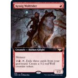 (FOIL)(フルアート)ケッシグの狼乗り/Kessig Wolfrider《英語》【VOW】