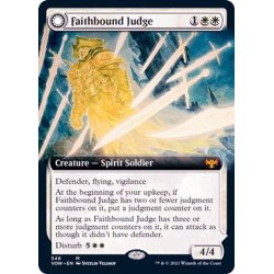 画像1: [EX+](FOIL)(フルアート)信仰縛りの審判官/Faithbound Judge《英語》【VOW】