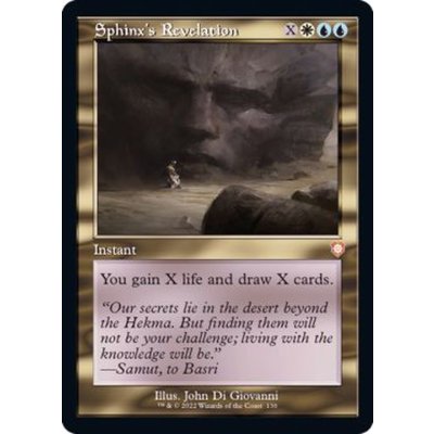 [EX+](旧枠仕様)スフィンクスの啓示/Sphinx's Revelation《英語》【BRC】