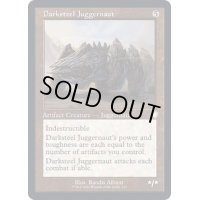 (旧枠仕様)ダークスティールの巨大戦車/Darksteel Juggernaut《英語》【BRC】