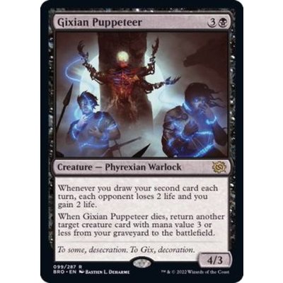 ギックスのくぐつ師/Gixian Puppeteer《英語》【BRO】