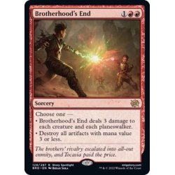 画像1: (FOIL)兄弟仲の終焉/Brotherhood's End《英語》【BRO】