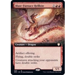 画像1: [EX+](フルアート)爆発炉のヘルカイト/Blast-Furnace Hellkite《英語》【BRC】