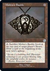 [EX](旧枠仕様)ミシュラのガラクタ/Mishra's Bauble《英語》【BRR】