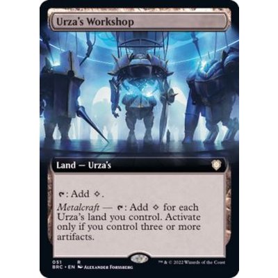 [EX+](フルアート)ウルザの作業場/Urza's Workshop《英語》【BRC】