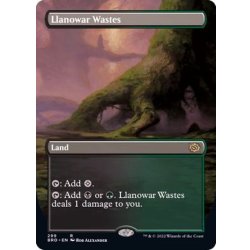 画像1: [EX+](フルアート)ラノワールの荒原/Llanowar Wastes《英語》【BRO】