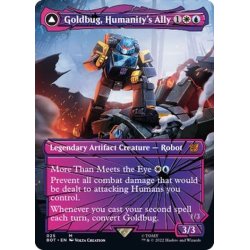 画像1: [EX+](FOIL)(シャッタードグラス)人類の友、ゴールドバッグ/Goldbug, Humanity's Ally《英語》【BOT】