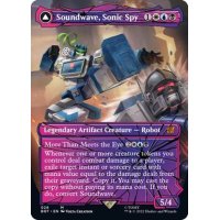 [EX+](FOIL)(シャッタードグラス)音波のスパイ、サウンドウェーブ/Soundwave, Sonic Spy《英語》【BOT】