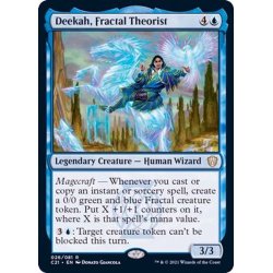 画像1: フラクタルの理論家、ディーカ/Deekah, Fractal Theorist《英語》【Commander 2021】