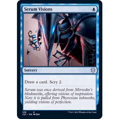 [EX+]血清の幻視/Serum Visions《英語》【Commander 2021】