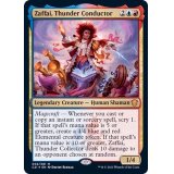 [EX+](FOIL)雷の指揮者、ザファイ/Zaffai, Thunder Conductor《英語》【Commander 2021】