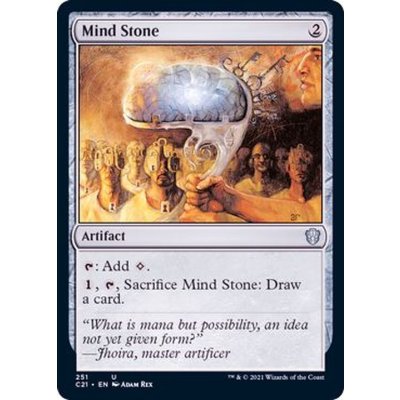 精神石/Mind Stone《英語》【Commander 2021】