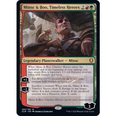 [EX+]時を超えた英雄、ミンスクとブー/Minsc & Boo, Timeless Heroes《英語》【CLB】