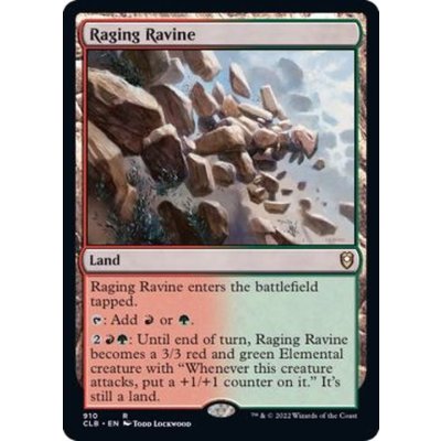 怒り狂う山峡/Raging Ravine《英語》【CLB】