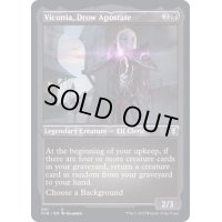 (エッチングFOIL)ドラウの背教者、ヴィコニア/Viconia, Drow Apostate《英語》【CLB】