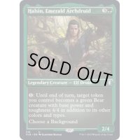 (エッチングFOIL)エメラルドの大ドルイド、ハルシン/Halsin, Emerald Archdruid《英語》【CLB】