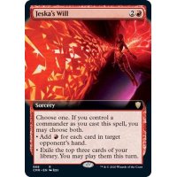 (FOIL)(フルアート)ジェスカの意志/Jeska's Will《英語》【CMR】
