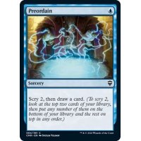 [EX](FOIL)定業/Preordain《英語》【CMR】