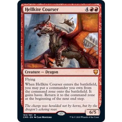 ヘルカイトの狩猟者/Hellkite Courser《英語》【CMR】