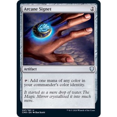 [EX+](FOIL)秘儀の印鑑/Arcane Signet《英語》【CMR】
