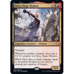 画像1: (FOIL)包囲の悪魔、オルカ/Orca, Siege Demon《英語》【DMC】