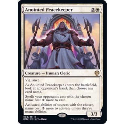 (FOIL)選定された平和の番人/Anointed Peacekeeper《英語》【DMU】