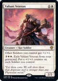 (FOIL)雄々しい古参兵/Valiant Veteran《英語》【DMU】