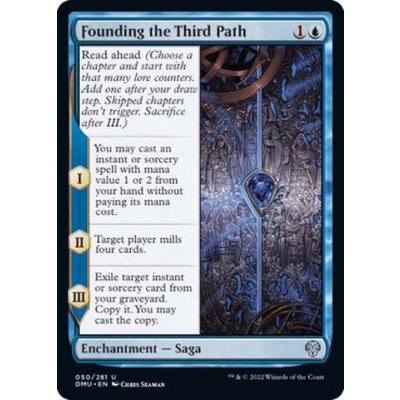 (FOIL)第三の道の創設/Founding the Third Path《英語》【DMU】