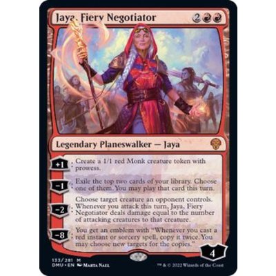 [EX+]焦熱の交渉人、ヤヤ/Jaya, Fiery Negotiator《英語》【DMU】