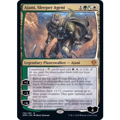 潜伏工作員、アジャニ/Ajani, Sleeper Agent《英語》【DMU】