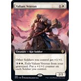 (FOIL)(フルアート)雄々しい古参兵/Valiant Veteran《英語》【DMU】