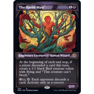 (テクスチャーFOIL)鴉の男/The Raven Man《英語》【DMU】