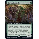 (FOIL)(フルアート)クウィリーオンの獣呼び/Quirion Beastcaller《英語》【DMU】
