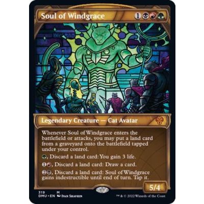 (ショーケース枠)ウィンドグレイスの魂/Soul of Windgrace《英語》【DMU】