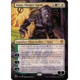 [EX+](フルアート)(376)潜伏工作員、アジャニ/Ajani, Sleeper Agent《英語》【DMU】
