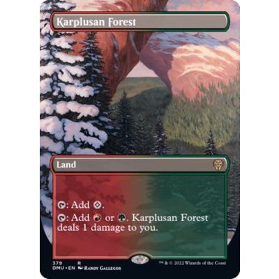 (フルアート)カープルーザンの森/Karplusan Forest《英語》【DMU】
